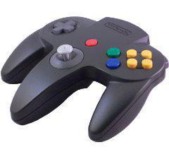 Black Controller - Nintendo 64 - Device Only
