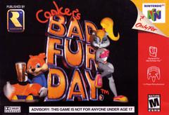 Conker's Bad Fur Day - Nintendo 64 - Used w/ Box & Manual