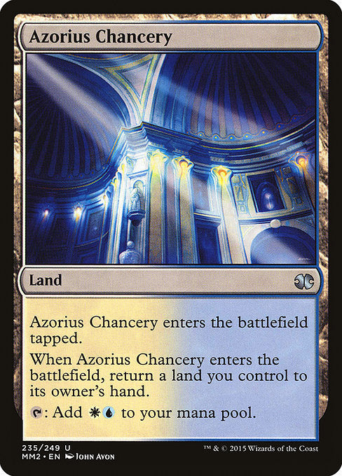 Azorius Chancery (235) - Lightly Played / mm2