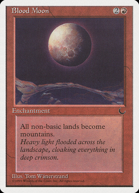 Blood Moon (46) - Heavily Played / chr
