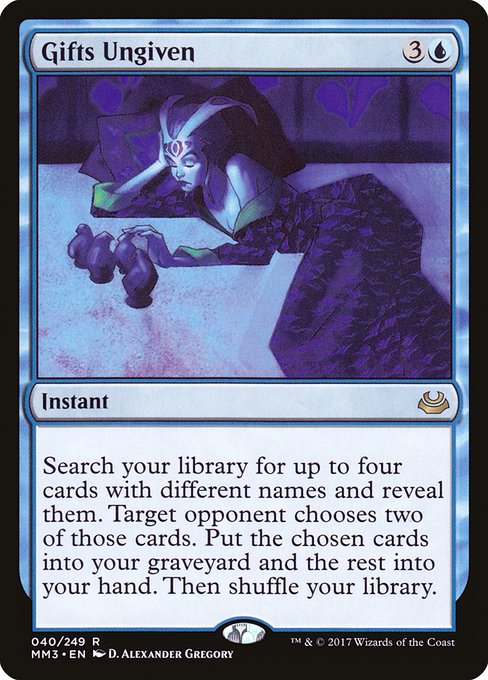 Gifts Ungiven (40) - Lightly Played / mm3