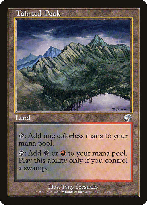 Tainted Peak (142) - Damaged / tor