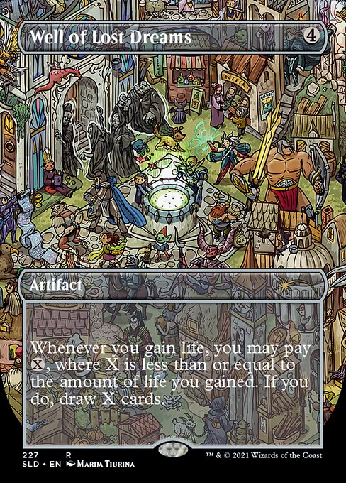 Well of Lost Dreams (227) - BORDERLESS - FULL ART - Lightly Played / sld