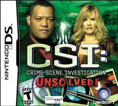 CSI: Crime Scene Investigation Unsolved - Nintendo DS - Game Only