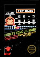 Donkey Kong Jr Math [5 Screw] - NES - Used w/ Box & Manual