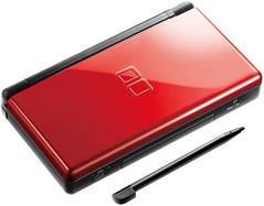 Red Crimson & Black Nintendo DS Lite - Nintendo DS - Device Only