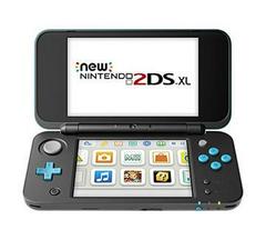 New Nintendo 2DS XL Black + Turquoise - Nintendo 3DS - Device Only