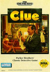 Clue [Cardboard Box] - Sega Genesis - Used w/ Box & Manual