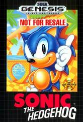 Sonic the Hedgehog [Not for Resale] - Sega Genesis - Used w/ Box & Manual
