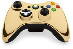Gold Xbox 360 Wireless Controller - Xbox 360 - Device Only