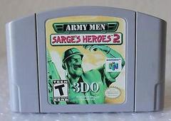 Army Men Sarge's Heroes 2 [Gray Cart] - Nintendo 64 - Used w/ Box & Manual