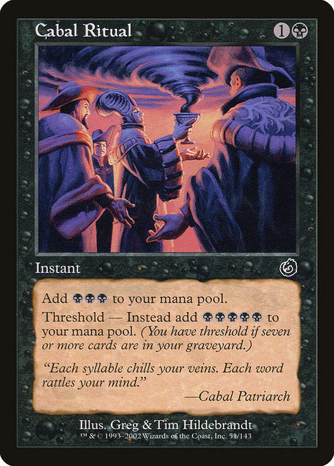 Cabal Ritual (51) - Moderately Played / tor