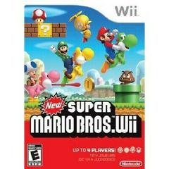 New Super Mario Bros Wii [White Case] - Wii - Game Only
