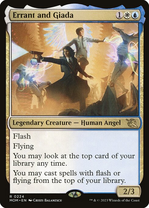 Errant and Giada (224) - Foil Lightly Played / mom