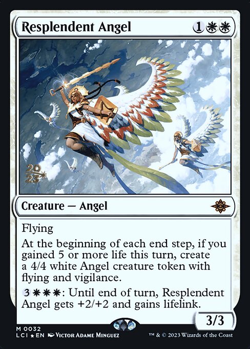 Resplendent Angel (32s) - Foil Lightly Played / lci