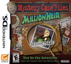Mystery Case Files MillionHeir - Nintendo DS - Used w/ Box & Manual