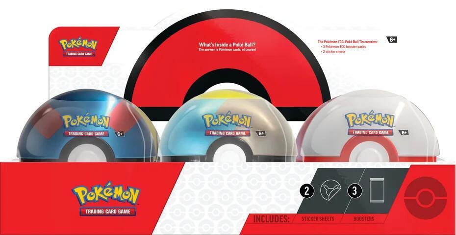 Poke Ball Tin (Q4 2024) - Assorted Balls