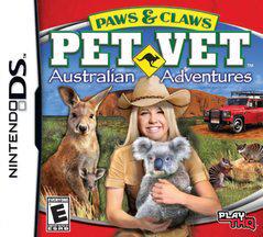 Paws & Claws Pet Vet: Australian Adventures - Nintendo DS - Used w/ Box & Manual