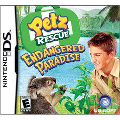 Petz Rescue Endangered Paradise - Nintendo DS - Used w/ Box & Manual