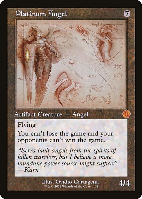 Platinum Angel (104) - Lightly Played / bro