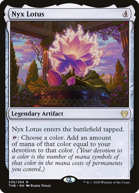 Nyx Lotus (235) - Lightly Played / thb
