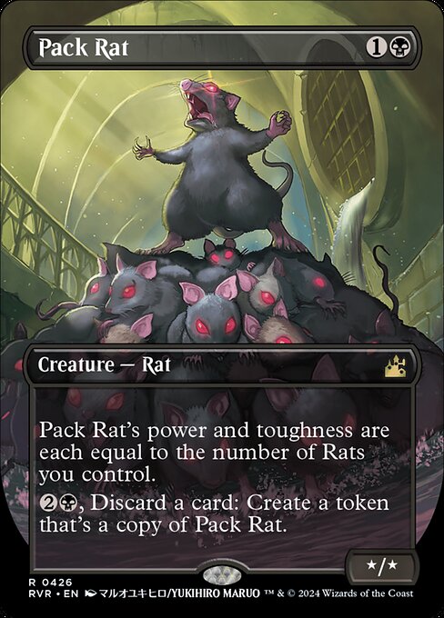 Pack Rat (426) - BORDERLESS - Lightly Played / rvr