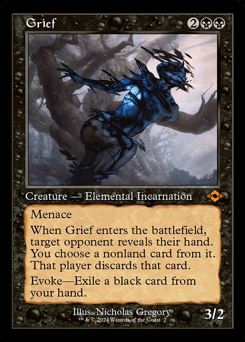 Grief (7) - Foil Lightly Played / mh3