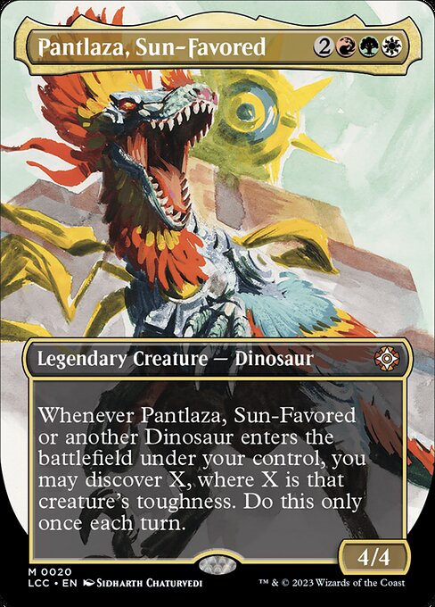 Pantlaza, Sun-Favored (20) - BORDERLESS - Lightly Played / lci