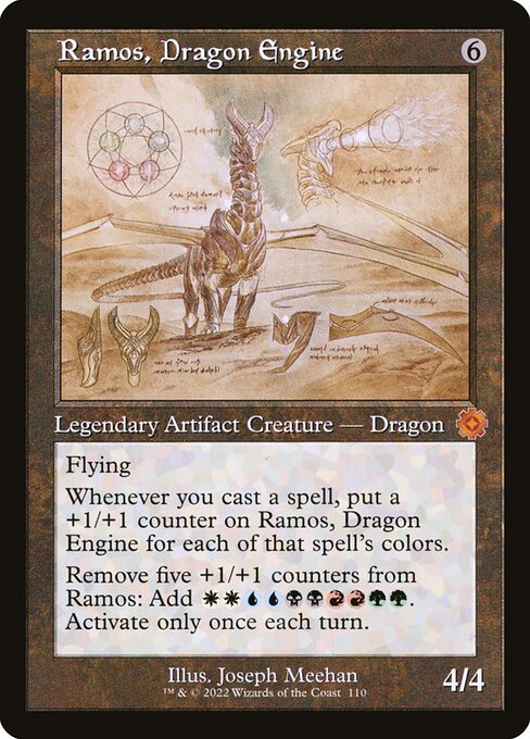 Ramos, Dragon Engine (110) - Lightly Played / bro