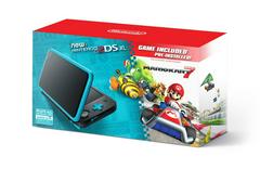 New Nintendo 2DS XL Black + Turquoise [Mario Kart 7 Pre-Installed] - Nintendo 3DS - CIB