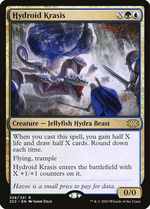 Hydroid Krasis (228) - Foil Lightly Played / 2x2