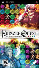 Puzzle Quest Challenge of the Warlords - PSP - Used w/ Box & Manual