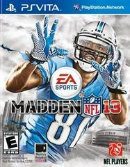 Madden NFL 13 - Playstation Vita - Used w/ Box & Manual