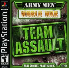 Army Men World War Team Assault - Playstation - Used w/ Box & Manual