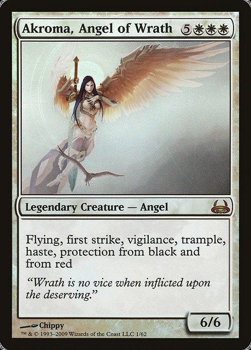 Akroma, Angel of Wrath (1) - Foil Damaged / ddc