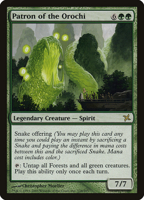 Patron of the Orochi (138) - Moderately Played / bok