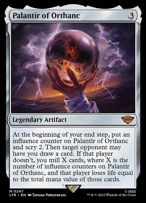 Palantír of Orthanc (247) - Lightly Played / ltr