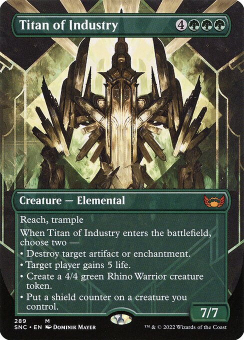 Titan of Industry (289) - BORDERLESS - Lightly Played / snc
