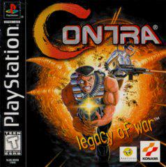 Contra Legacy of War - Playstation - Used w/ Box & Manual