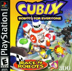 Cubix Robots for Everyone Race N Robots - Playstation - Used w/ Box & Manual
