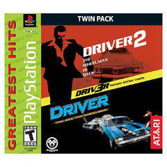 Driver 1 and 2 Compilation - Playstation - Used w/ Box & Manual