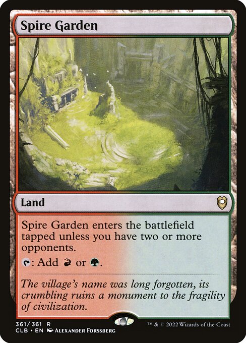 Spire Garden (361) - Lightly Played / clb