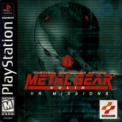 Metal Gear Solid VR Missions - Playstation - Used w/ Box & Manual