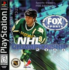 NHL Championship 2000 - Playstation - Used w/ Box & Manual