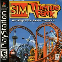 Sim Theme Park - Playstation - Used w/ Box & Manual