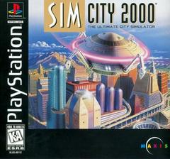 SimCity 2000 - Playstation - Used w/ Box & Manual