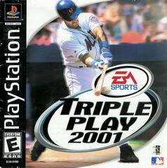 Triple Play 2001 - Playstation - Used w/ Box & Manual