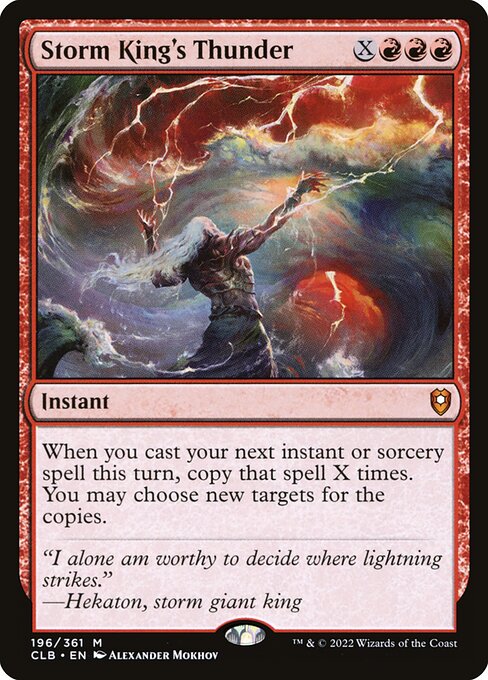 Storm King's Thunder (196) - Lightly Played / clb