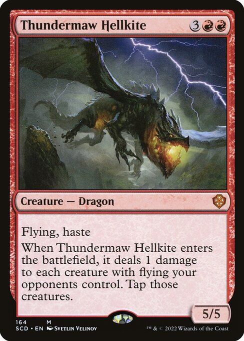 Thundermaw Hellkite (164) - Lightly Played / scd