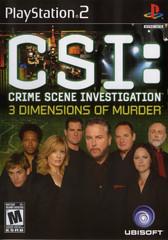 CSI 3 Dimensions of Murder - Playstation 2 - Used w/ Box & Manual